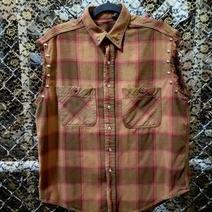 Plaid Cutoff-Custom